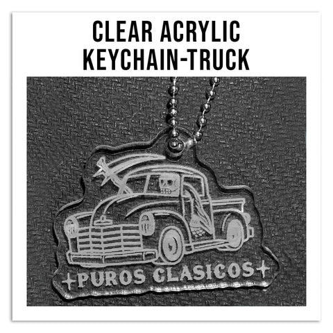 No Rush-Car Keychain-Truck