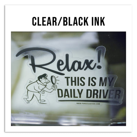 Anti Hater Clear Sticker-Daily