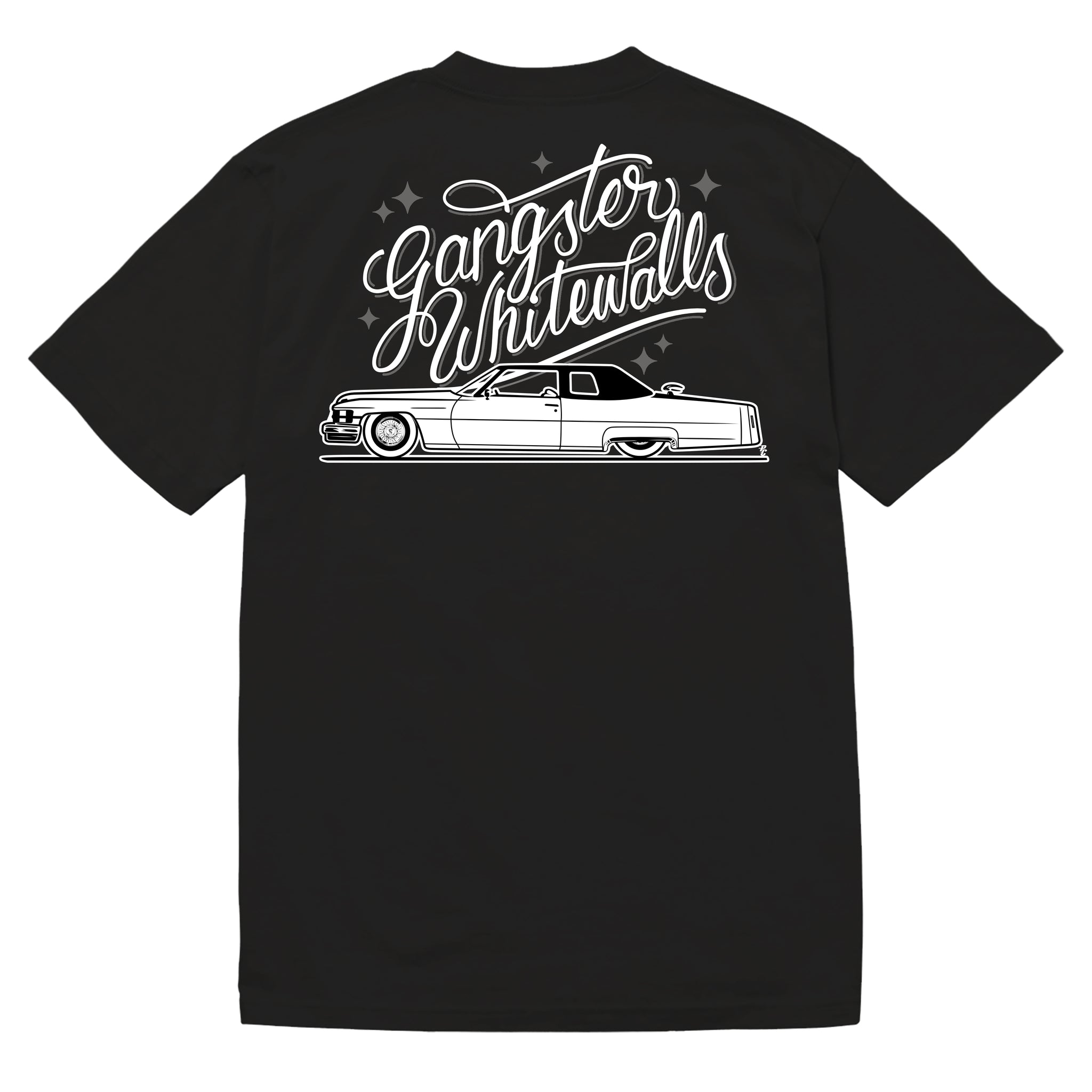 Gangster whitewalls-Black/White/Gray