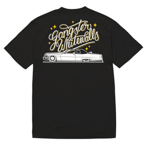 Gangster whitewalls-Black/White/Yellow