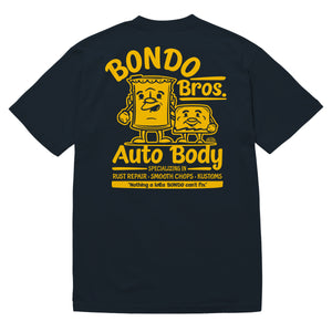 Bondo Bros-Navy/Gold Yellow