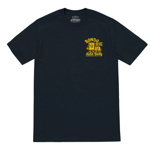 Bondo Bros-Navy/Gold Yellow