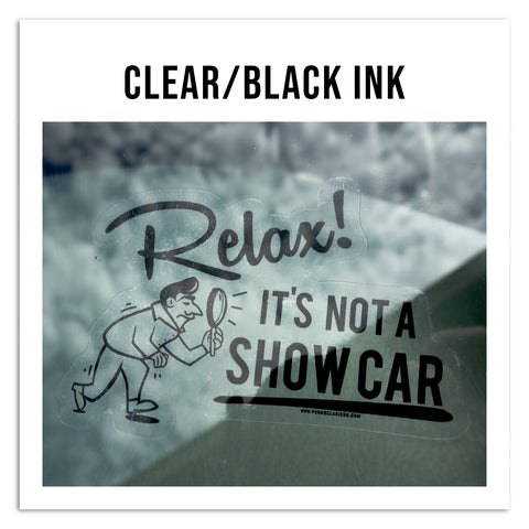 Anti Hater Clear Sticker-Car