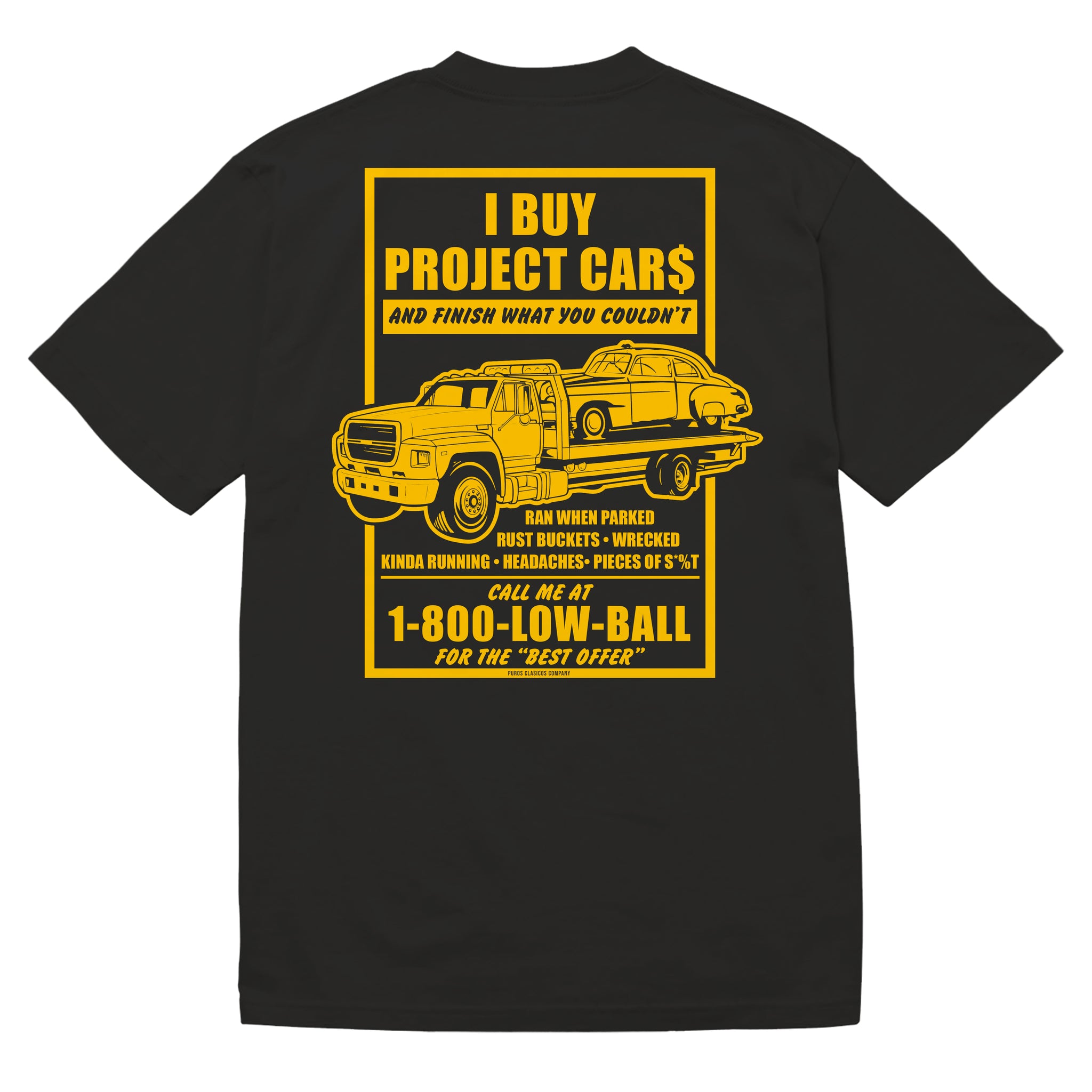 Project Cars-Black/Gold Yellow