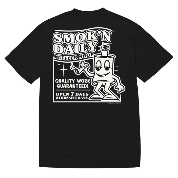 Muffler Shop-Black/White