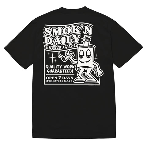 Muffler Shop-Black/White