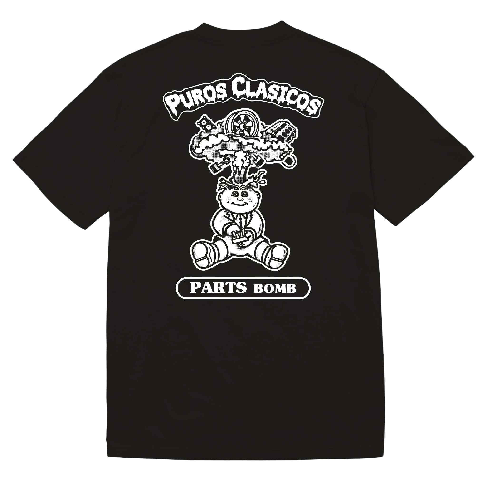 Parts Bomb-Black/White