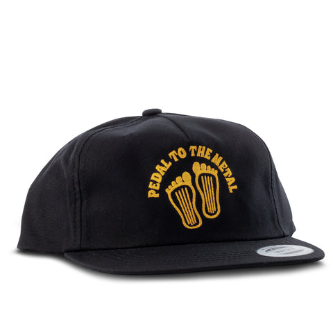 Pedal Snapback-Black/Gold Yellow