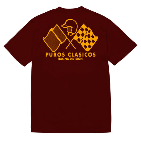 Racing Division-Burgundy/Gold Yellow